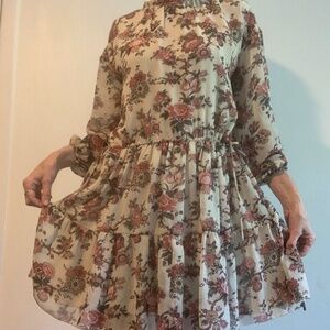 Wilfred Floral Boho Dress